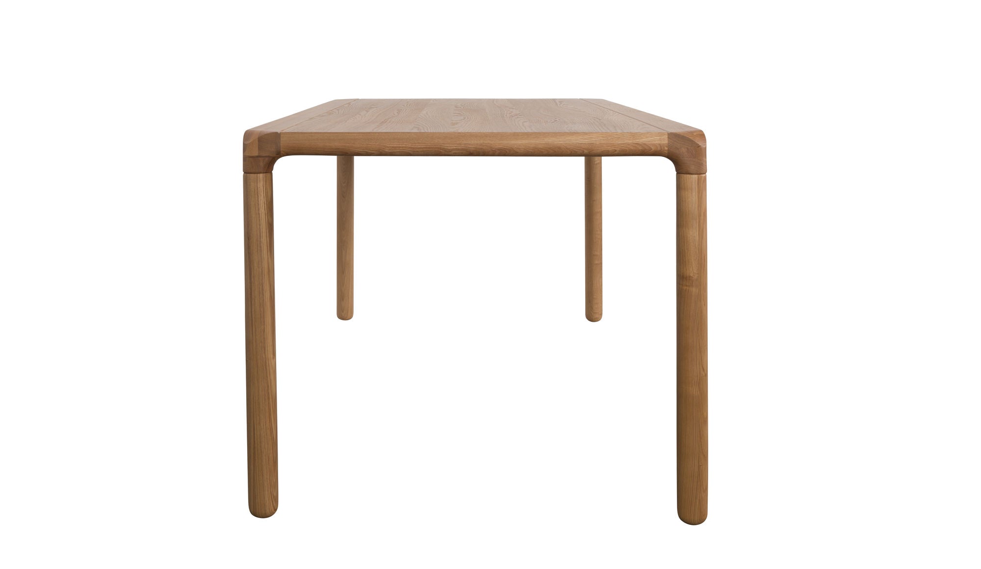 Zuiver Storm Natural Oak Wood Rectangle Dining Table 180cm